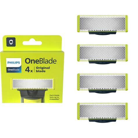 Ostrza Wymienne Do Golarki Philips OneBlade Original 4 Szt QP240 50