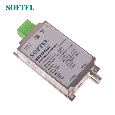 Ftth Optical Receiver With Agc Build In Wdm Mini Optical Node Optical