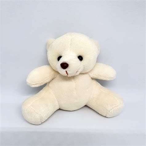 Jual Boneka Teddy Bear Souvenir Kecil Mini Putih Polos Hampers Murah