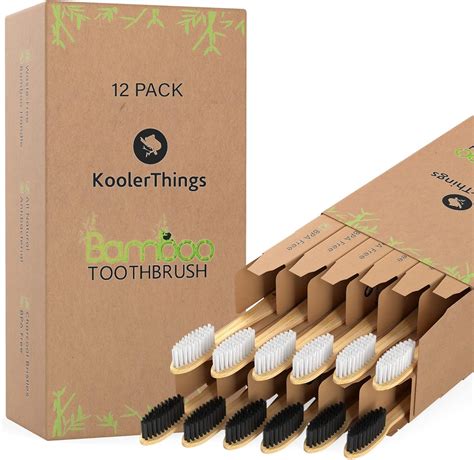 KoolerThings 8 Pack Biodegradable Natural Charcoal Bamboo