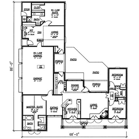 2400 Square Foot House Floor Plans Floorplansclick