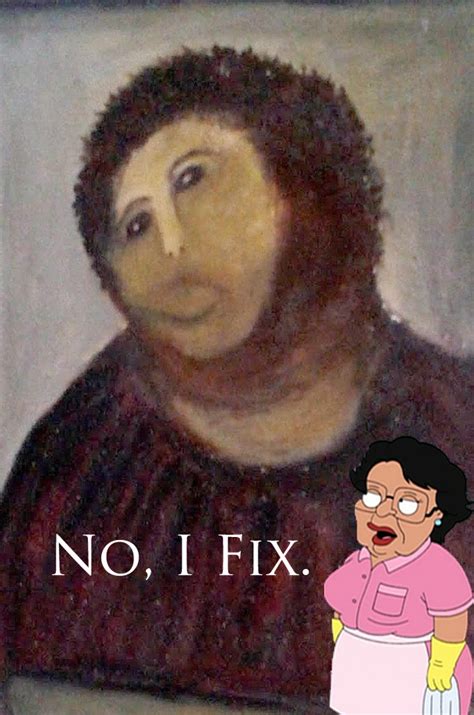 [Image - 388770] | Botched Ecce Homo Painting | Know Your Meme