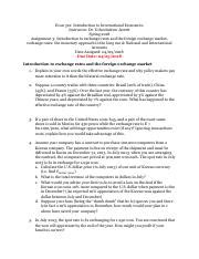 ECON 321 Assignment 3 Pdf Econ 321 Introduction To International