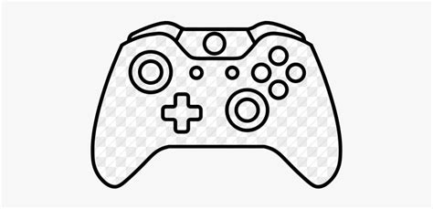 xbox controller drawing outline