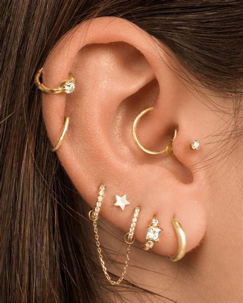 20 Best Ear Piercing Ideas Assolari Ear Jewelry Ear Piercings