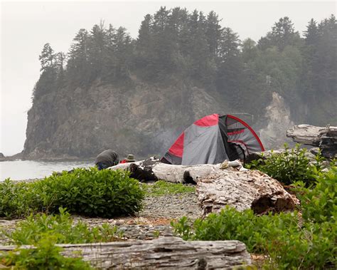 Camping Near Rustic Olympic Coast