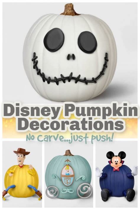 Forget The Carving, Disney No-Carve Pumpkin Kits Make Halloween ...