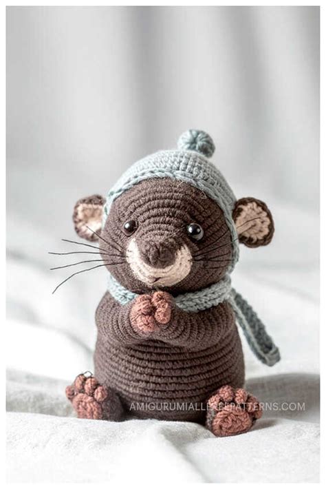 Amigurumi Cute Mole Crochet Free Pattern Free Crochet Patterns