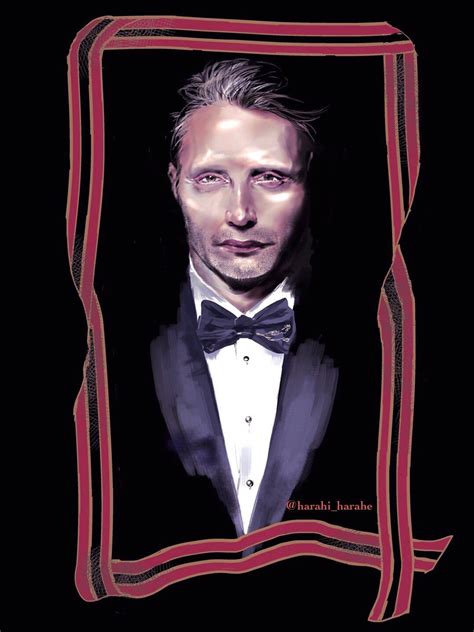 Hannigram Hannibal Lecter Mads Mikkelsen Art Reference Fantasy