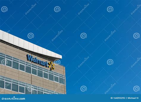 Walmart Logo on Top of Walmart Global ECommerce Headquarters Editorial Image - Image of ...