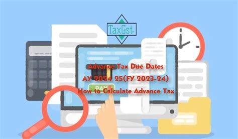 Advance Tax Due Dates For Ay Fy How To Calculate