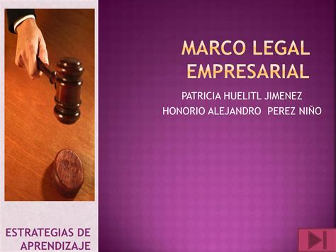 Marco Legal Empresarial Ppt