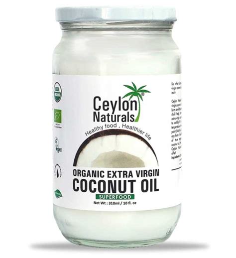 Ceylon Naturals Organic Extra Virgin Coconut Oil Price Benefits