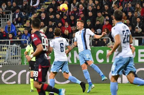 Italian Soccer Serie A Men Championship Cagliari Vs Lazio Editorial