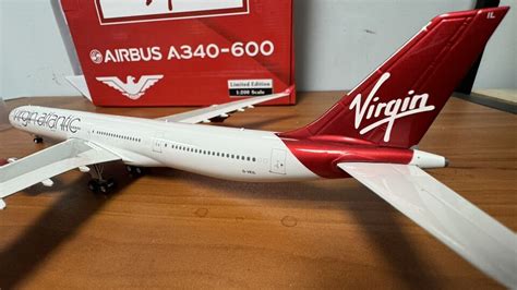 Virgin Atlantic Airbus A Reg G Veil Eagle Models Scale