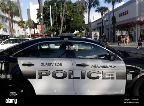 Ford Crown Victoria Of The Miami Beach Florida Police Department