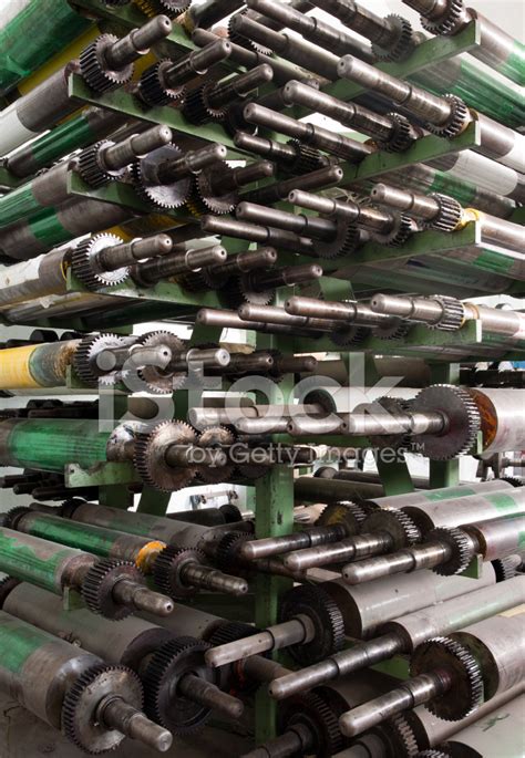 Printing Machine Parts Stock Photo | Royalty-Free | FreeImages