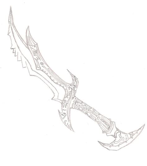 Daedric Sword Skyrim By Failedxexperimentx13 On Deviantart