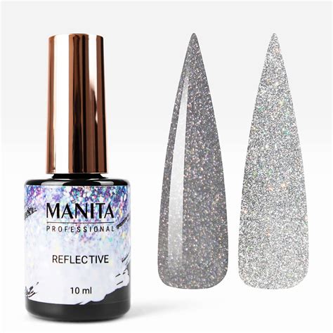 MANITA Professional Гель-лак для ногтей светоотражающий Reflective ...