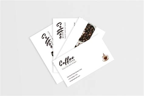 Coffee Shop Business Card | Coffee shop business card, Coffee shop business, Stylish business cards