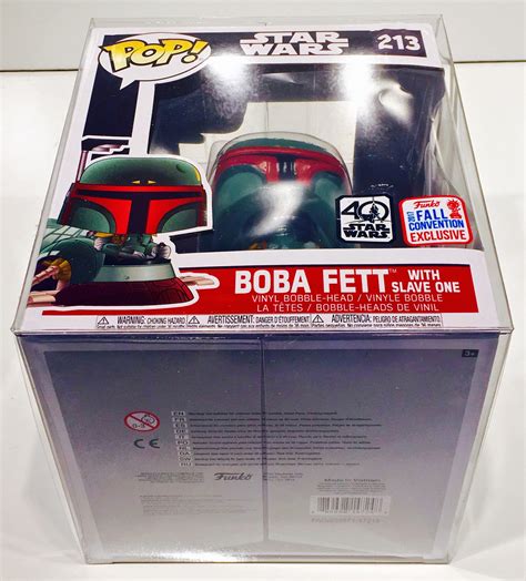 Funko Pop! Boba Fett With Slave One Protector – RetroProtection