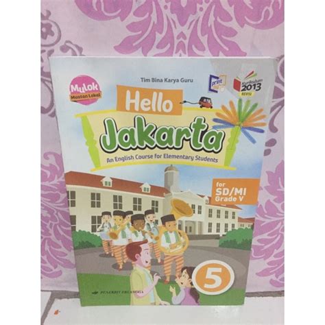 Jual BUKU HELLO JAKARTA KELAS 5 SD Shopee Indonesia