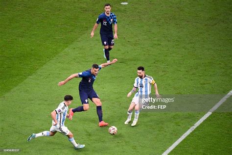 06 Dejan Lovren 10 Lionel Messi During The Fifa World Cup 2022