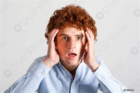 Astonished Guy Stock Photo 739915 Crushpixel