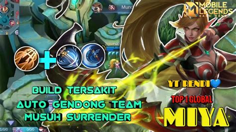 Miya Spell Inspire Musuh Auto Surrender Build Tersakit Miya Top