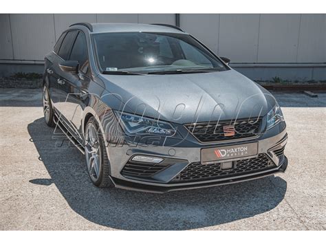 Seat Leon F Fr Cupra Facelift Monor Front Bumper Extension