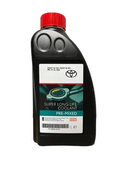 Frostv Ske Toyota Super Long Life Pink Coolant Genuine Toyota