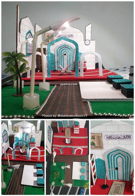 30 Mosque Crafts For Kids Masjid Interior Design Ayeina