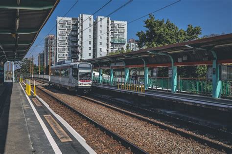 Jan The Light Rail Transit In Tuen Mun Hk Editorial Stock Photo