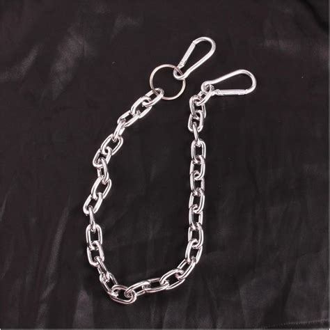 Clenea Hip Hop Metal Thick Pant Chain Keychain For Women