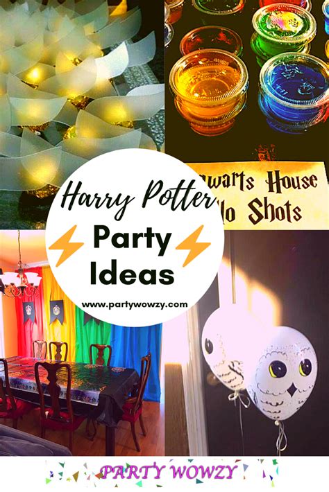 DIY Harry Potter Halloween Party Ideas - Party Wowzy