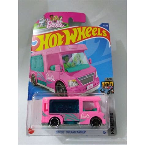 BARBIE DREAM CAMPER NOVA VERSÃO 2022 HOT WHEELS Shopee Brasil