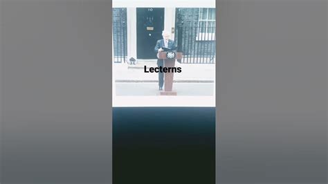 Uk Prime Ministers Lecterns Youtube