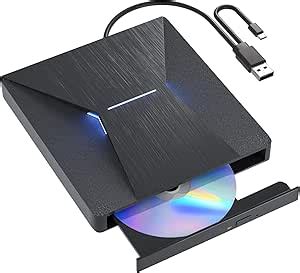 Mthstec Lecteur Dvd Bluray Externe Usb Et Lecteur Blu Ray De Type