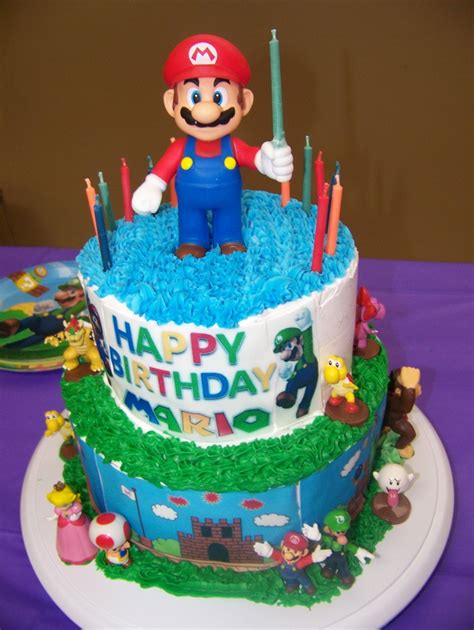 Mario Birthday Cakes : the cake box girls: Mario Kart birthday cake ...