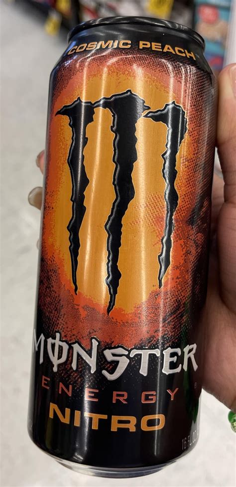 Nitro Cosmic Peach Monster New Renergydrinks