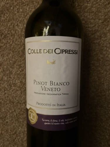 Colle Dei Cipressi Pinot Bianco Vivino US