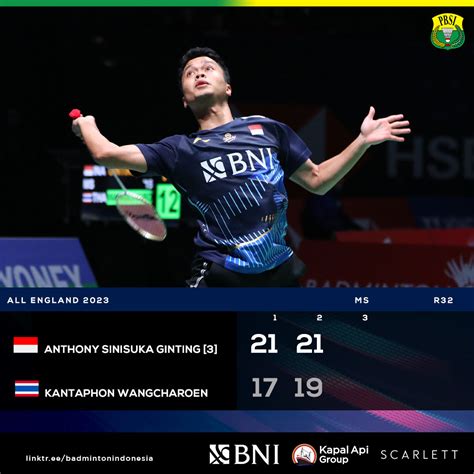 Rin On Twitter Rt Inabadminton Awal Yang Bagus Dari Ginting