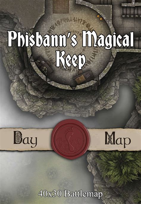 X Battlemap Phisbanns Magical Keep Seafoot Games Castles