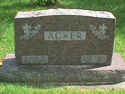 Frank G Acker 1898 1959 Mémorial Find a Grave