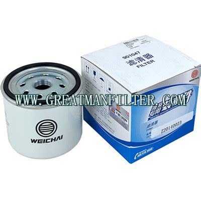 WEICHAI Z20140023 Z20140023A GREATMAN FILTER FACTORY CHINA ACTIVE