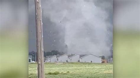 See Tornado Rip Buildings Off The Ground Cnn