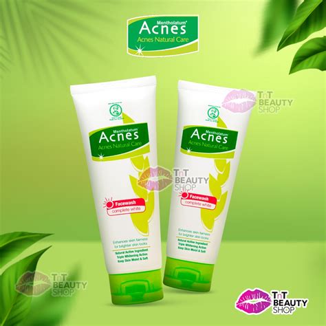 Jual Acnes Face Wash Complete White Gr Gr Pembersih Wajah