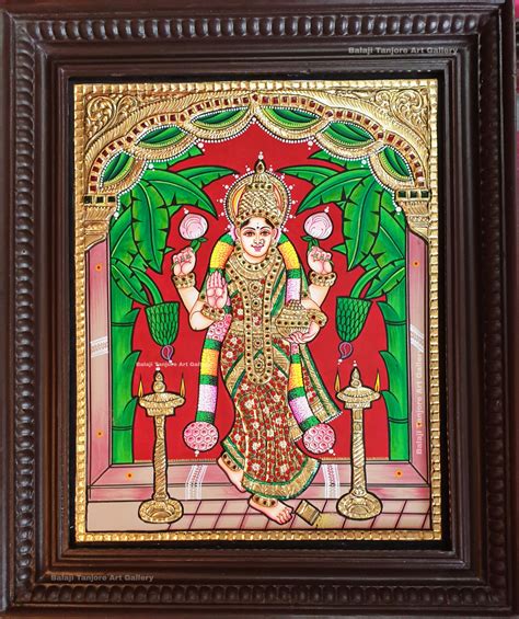 Graha Lakshmi Tanjore Paintings Balajitanjoreartgallery