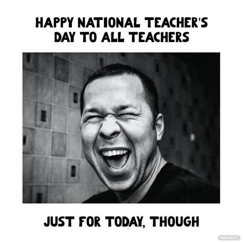 National Teacher's Day Meme in JPG - Download | Template.net