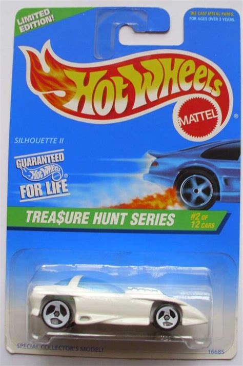 1997 Hot Wheels Silhouette II Treasure Hunt Mainline Trea Ure Hunt Series